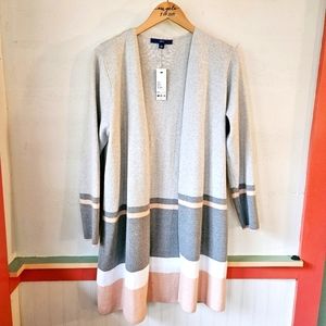 NWT Apartment 9 Color Block Cardigan